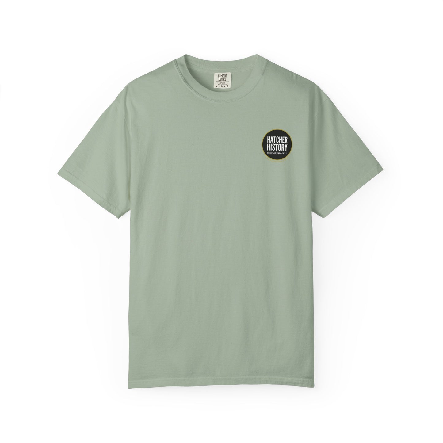 Hatcher History Logo T-Shirt — 'The Past Unlocked' Heritage Tee