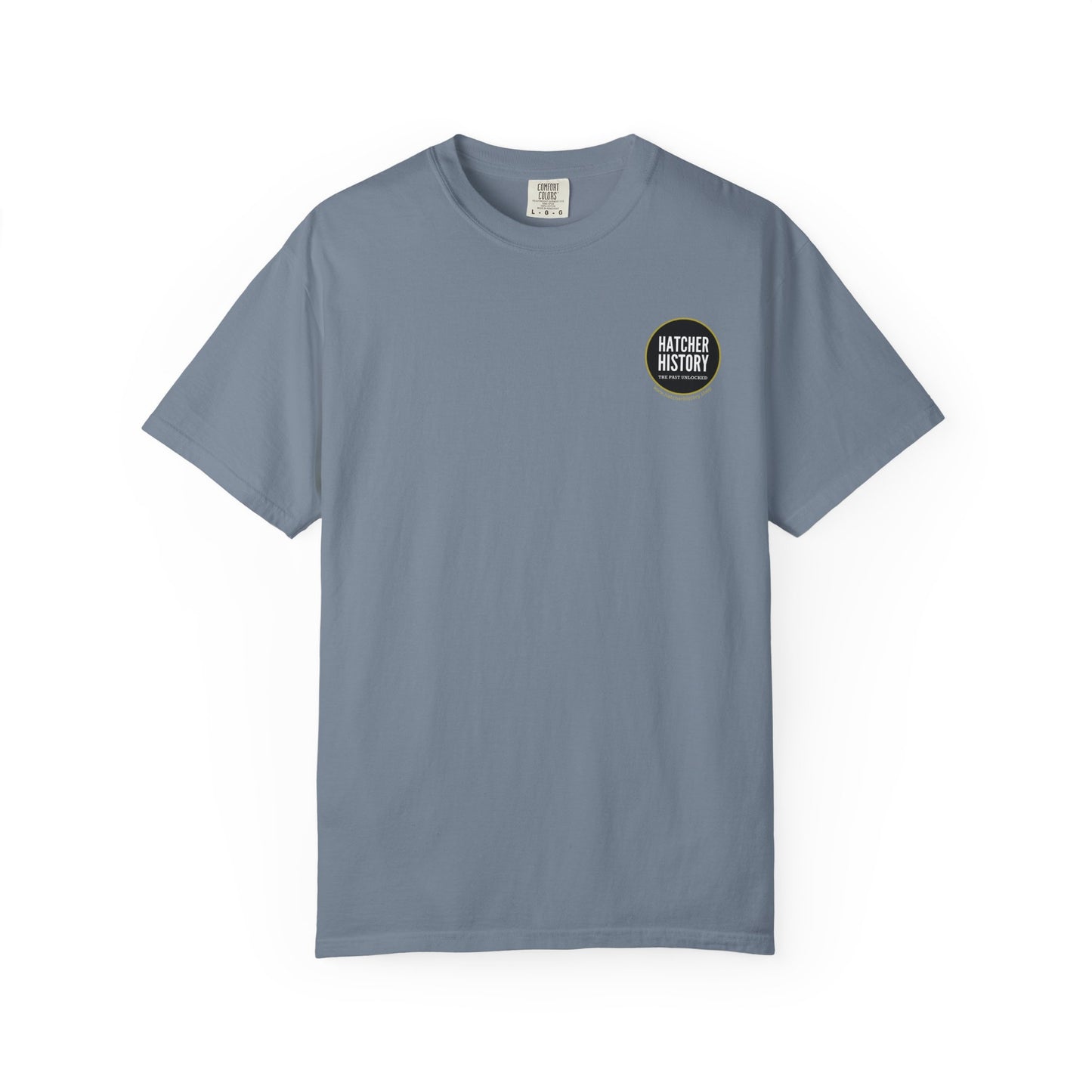 Hatcher History Logo T-Shirt — 'The Past Unlocked' Heritage Tee