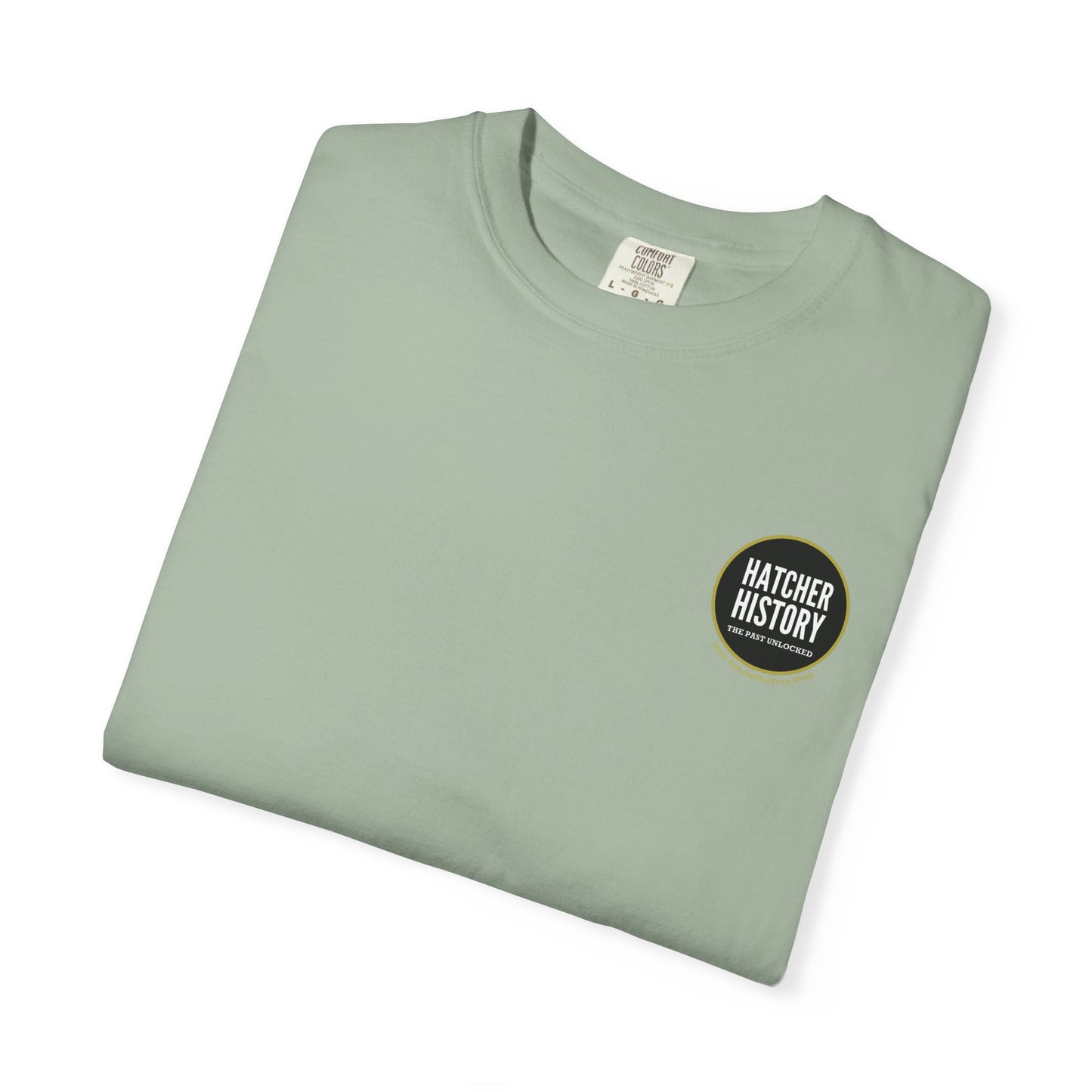 Hatcher History Logo T-Shirt — 'The Past Unlocked' Heritage Tee