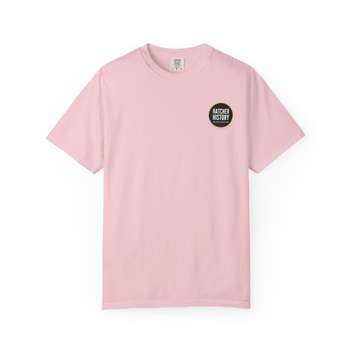 Hatcher History Logo T-Shirt — 'The Past Unlocked' Heritage Tee